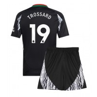 Fotbalové Dres Arsenal Leandro Trossard #19 Dětské Venkovní 2024-25 Krátký Rukáv (+ trenýrky)